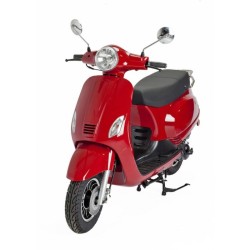 Scooter ROUGE Style Italien 50cc-ZN50QT-30