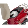 Scooter ROUGE RETRO-50cc-ZN50QT-A