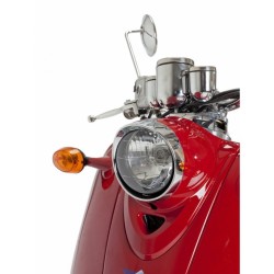 Scooter ROUGE RETRO-50cc-ZN50QT-A