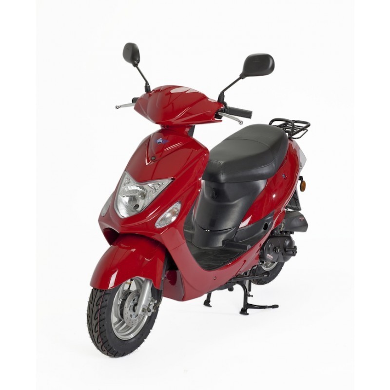 Scooter ROUGE Style V CLICK ZN50QT-11B