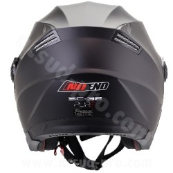 CASQUE JET NOEND PURE SC-32 MAT DOUBLE ECRAN TAILLE S 55/56CM