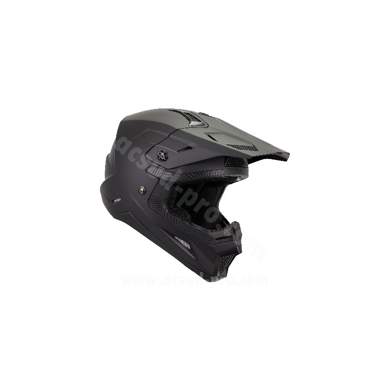 CASQUE CROSS ENFANT NOEND SC35 PURE NOIR MAT TAILLE YL 51/52CM