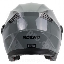 CASQUE JET NOEND CITY GRIS NARDO DOUBLE ECRAN TAILLE M 57/58CM