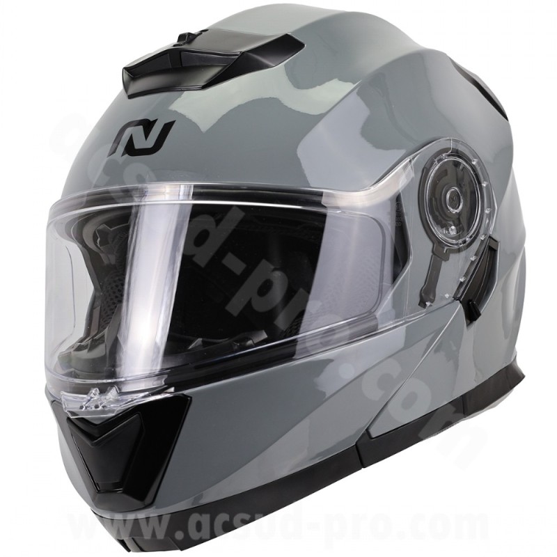 CASQUE MODULABLE NOEND CITY DOUBLE ECRAN GRIS NARDO S 55/56CM