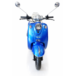 Scooter BLEU RETRO-50cc-ZN50QT-A