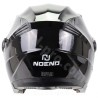CASQUE JET NOEND CITY NOIR BRILLANT DOUBLE ECRAN TAILLE M 57/58CM